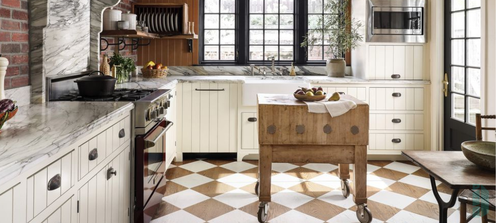 Infuse Retro Elements for White Kitchen