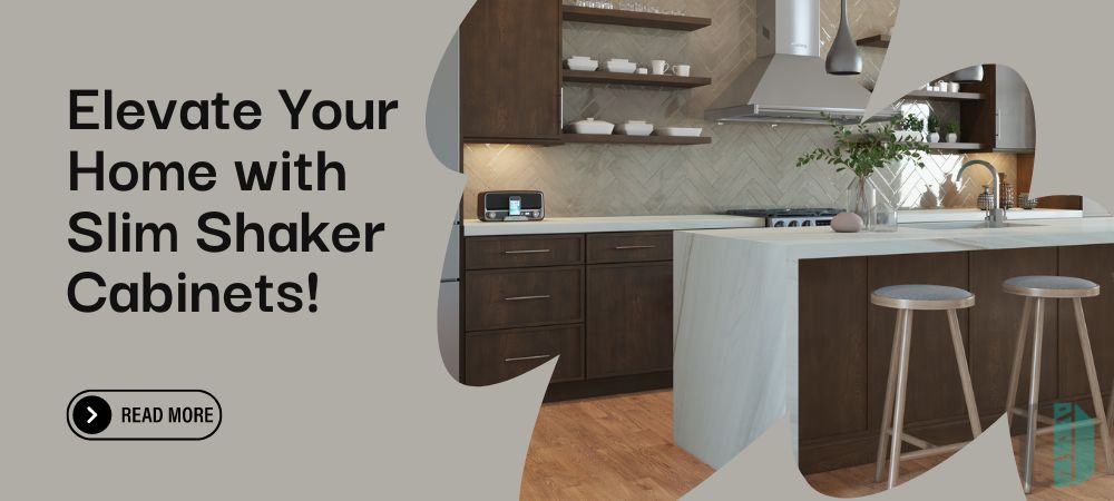 Modern Slim Shaker Cabinets