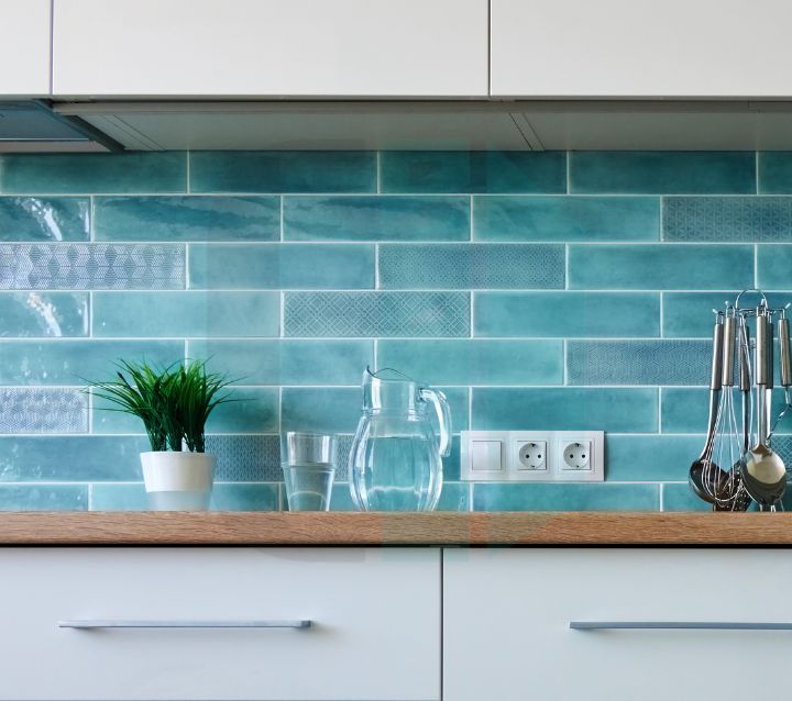 Colored Subway Tiles for White Backsplash Kitchen colored subway tiles for white backsplash kitchen