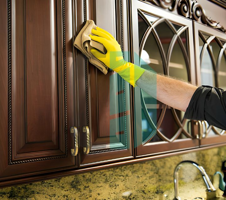 Cleaning Wood Cabinets