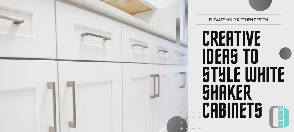 Creative ideas to style white shaker cabinets in your kitchen, showcasing versatile and stylish design options