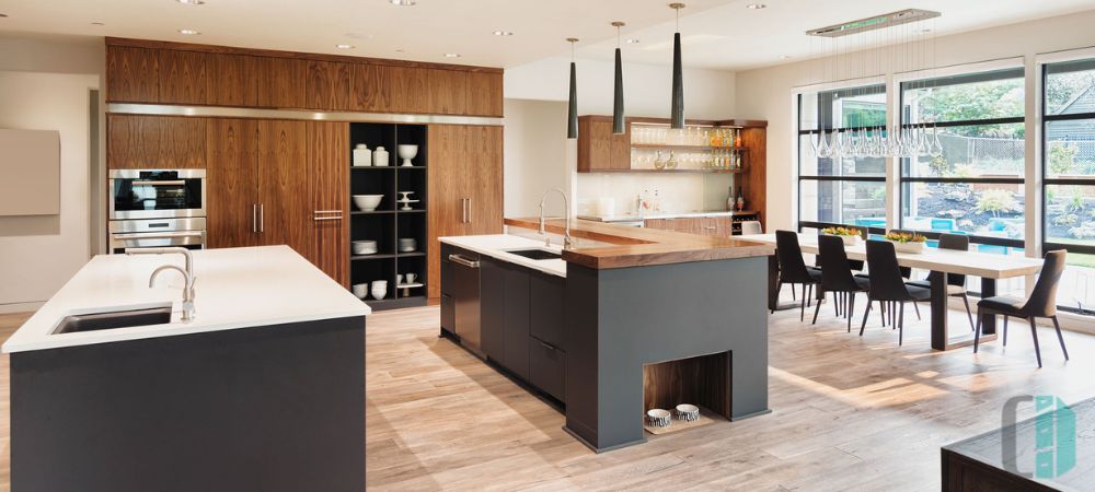 Two Kitchen Islands