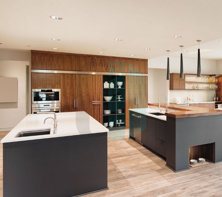 Two Kitchen Islands